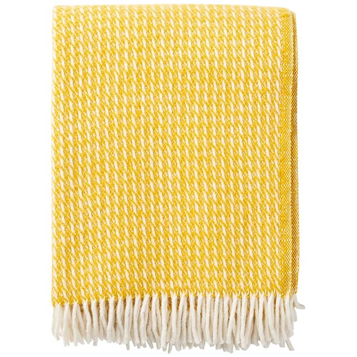 Klippan ullfabrikk Line - yellow