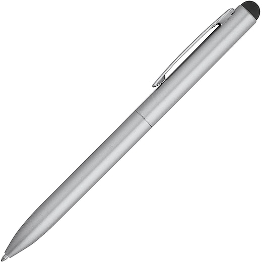 grå Touchpenner Cabo - satin silver