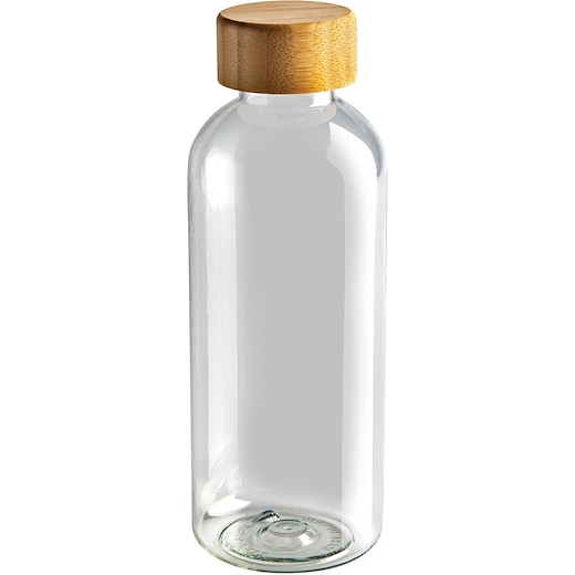 blanco Botella de agua Hilbre, 66 cl - transparente