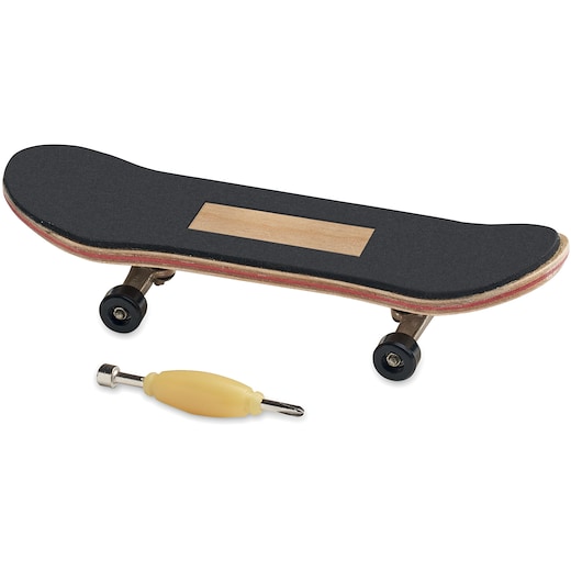 braun Skateboard Hawk - wood