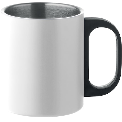 Metallmugg Nivelles - white