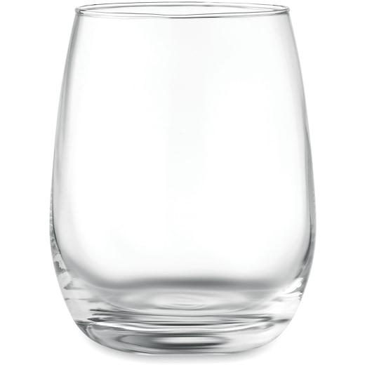 hvit Glass Cirilla - transparent