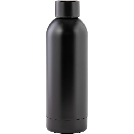 negro Botella de agua Erasmus, 80 cl - negro
