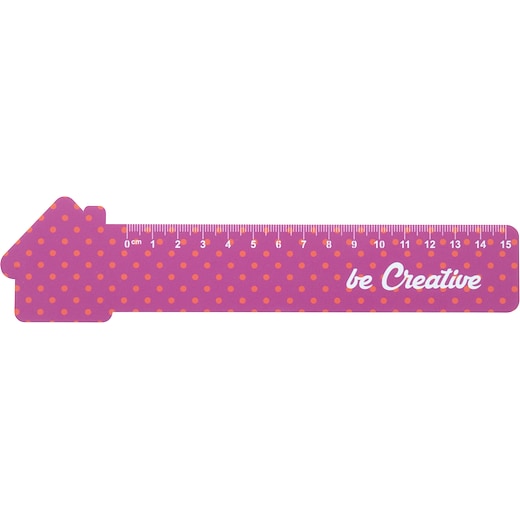 Viivain Clea, 15 cm - house
