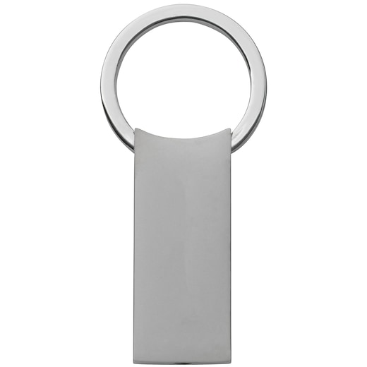 grå Nyckelring Powell - silver