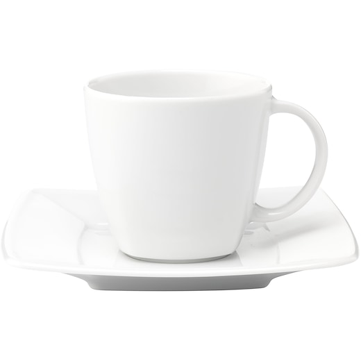 blanco Taza de café Keating - blanco
