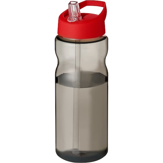 Urheilupullo Norbeck, 65 cl - charcoal/ red