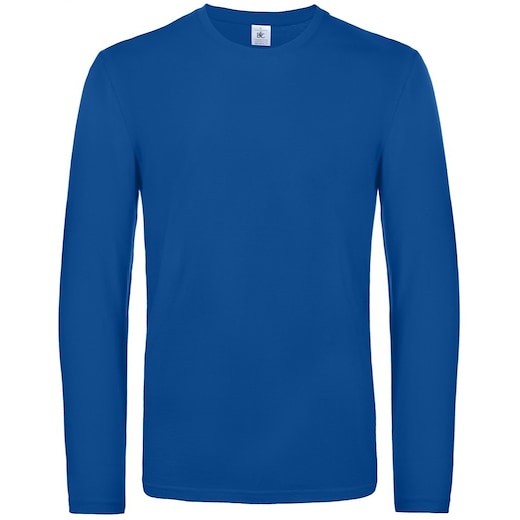sininen B&C B&C Hashtag E190 LSL Men - royal blue