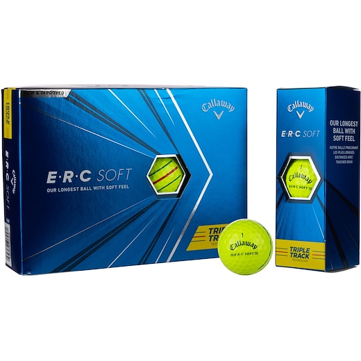 amarillo Callaway ERC Soft Triple Track - amarillo