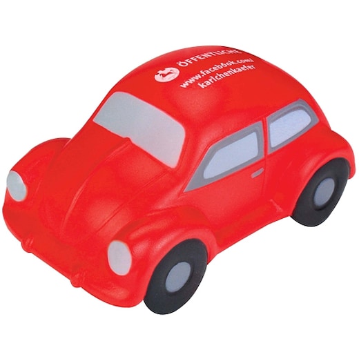 rouge Balle anti-stress Beetle - rouge