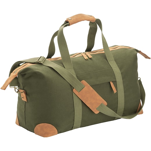 Viikonloppulaukku Clonbern - dark green