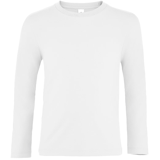 valkoinen SOL´s Imperial Kid´s Long Sleeve T-shirt - white