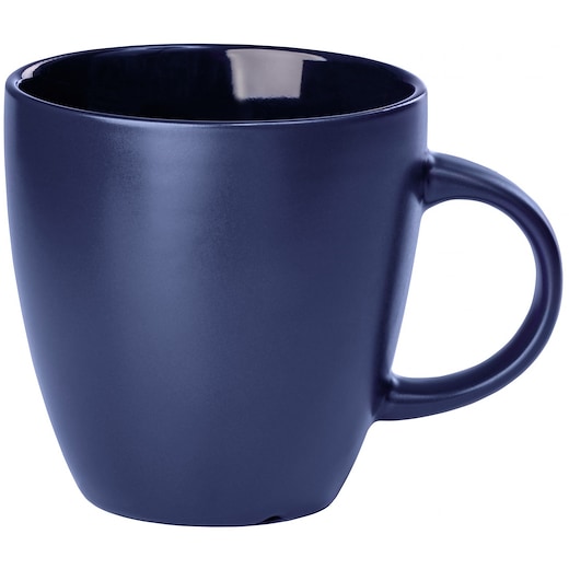 bleu Mug en céramique Visby - dark blue
