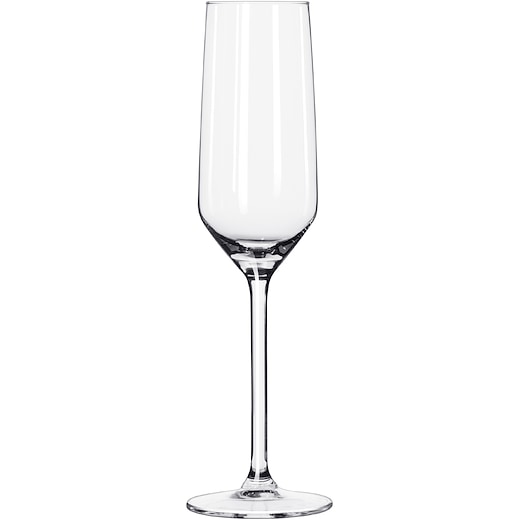 hvit Champagneglass Valencia Flute - fargeløs