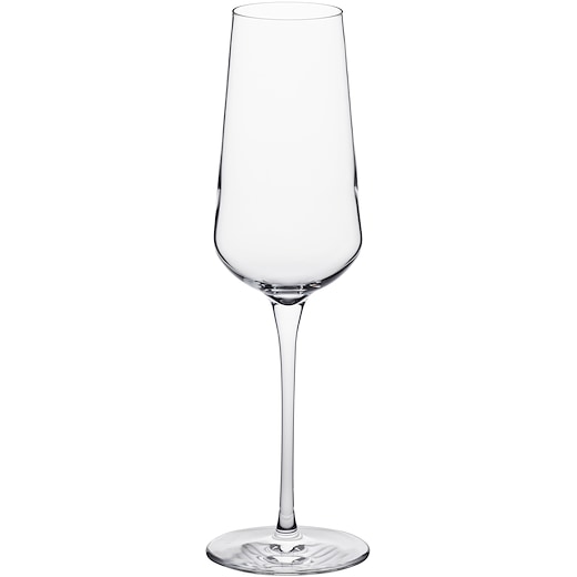 hvit Champagneglass Alfaro Flute - fargeløs