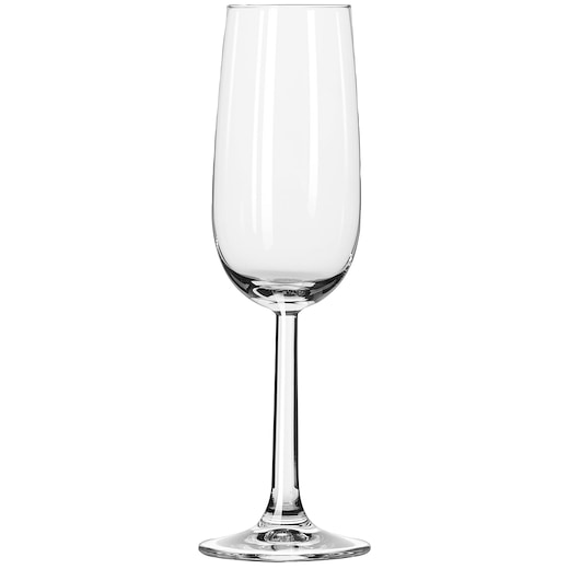 hvit Champagneglass Vittoria - transparent