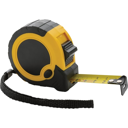 Målebånd Wallburg, 5 m - yellow/ black