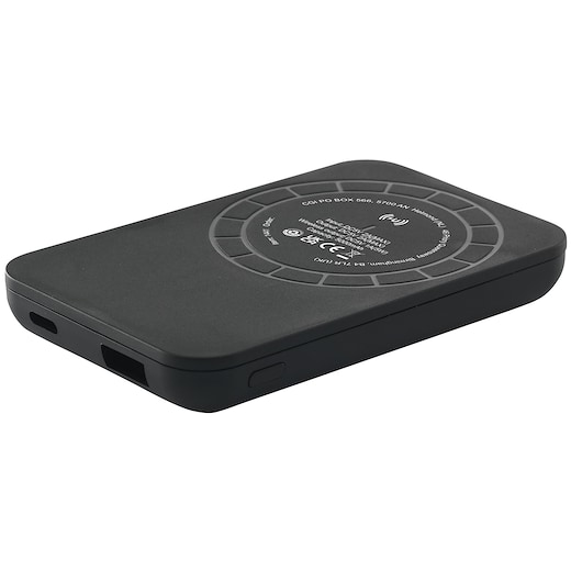 musta Varavirtalähde Reid, 5.000 mAh - musta