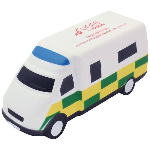 weiß Stressball Ambulance - white
