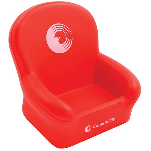 rouge Balle anti-stress Armchair - red