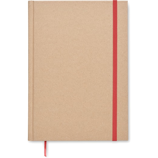 rouge Cahier Mickelson A5 - red