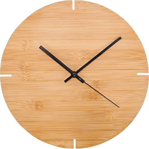 marrón Reloj de pared Elburn - madera