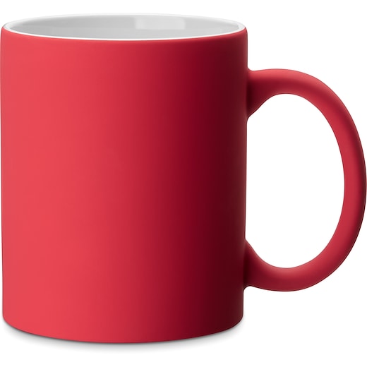 rouge Mug en céramique Arcola - red