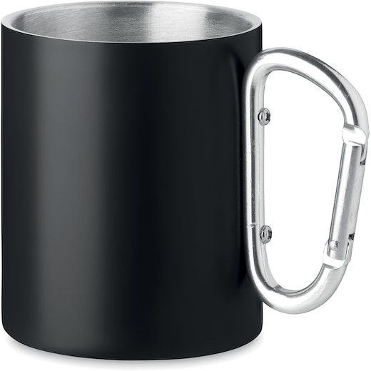 noir Mug en métal Corwillan - black