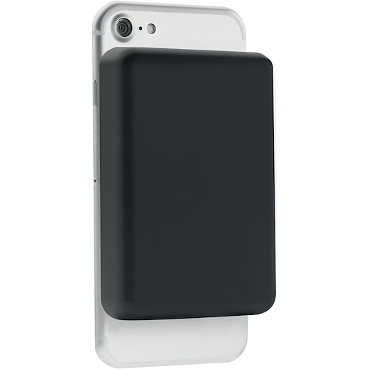svart Powerbank Cortennel, 5.000 mAh - black
