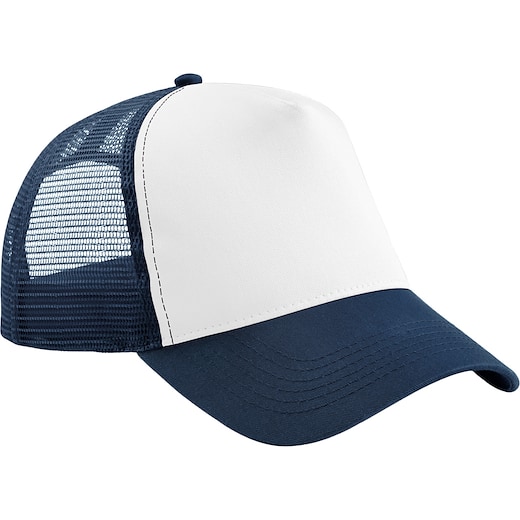 Beechfield Hillcrest - french navy/ white