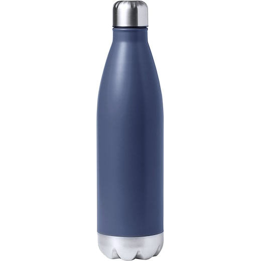 bleu Bouteille thermos Lotus, 75 cl - bleu foncé
