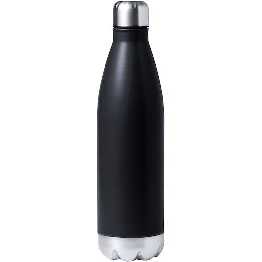 noir Bouteille thermos Lotus, 75 cl - noir