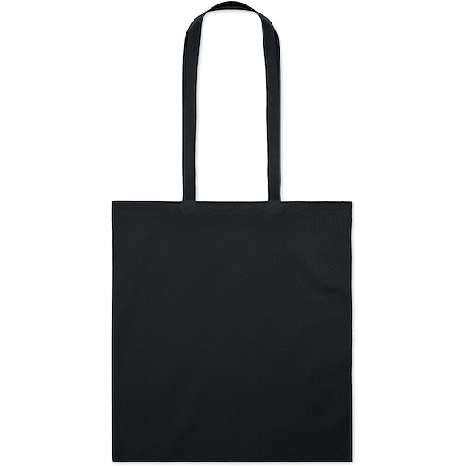 schwarz Baumwolltasche Brussels - black