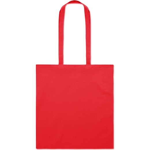 rot Baumwolltasche Brussels - red