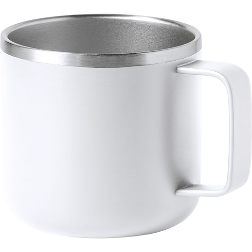 hvid Metalkrus Geneva, 35 cl - hvid