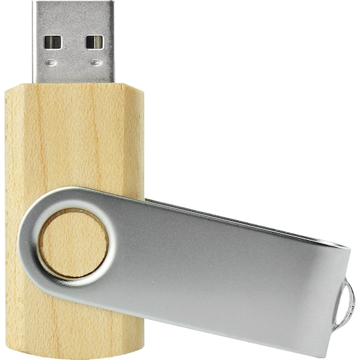 brun USB-stik Marshall 16 GB - brun