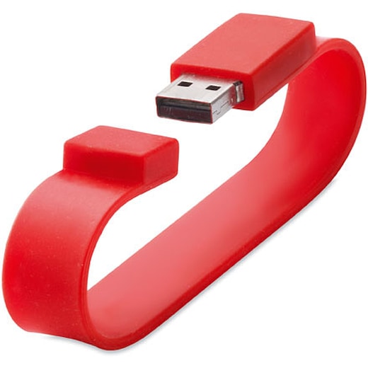 röd USB-minne Dunlap 16 GB - red