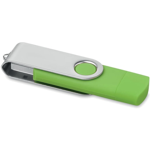 grön USB-minne Braco 32 GB - lime