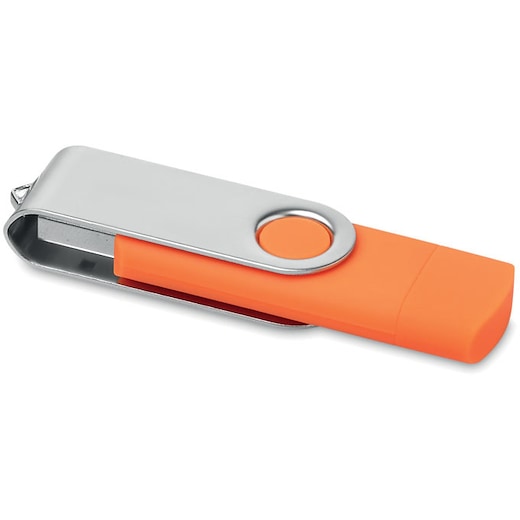orange USB-minne Braco 32 GB - orange