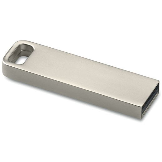 grå USB-minne Marcellus 32 GB - matt silver