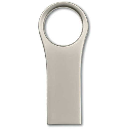 grå USB-minne Easton 32 GB - matt silver