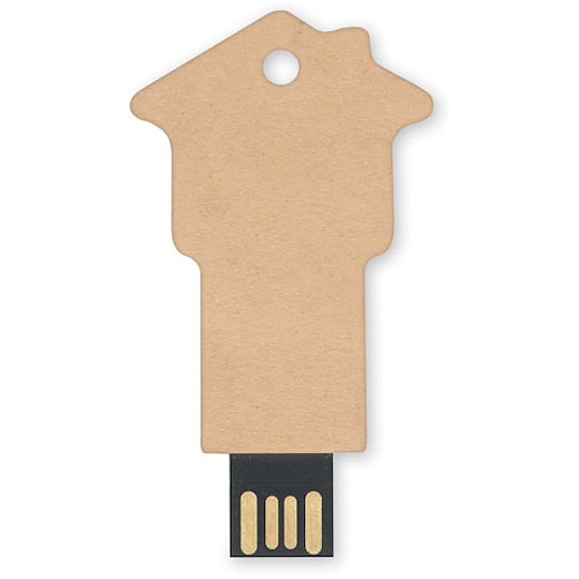 ruskea USB-muisti Minden City 32 GB - beige