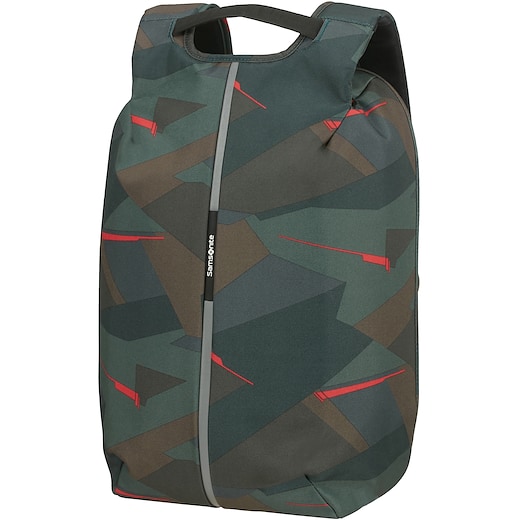 grün Samsonite Securipak M, 15.6" - deep forest camo