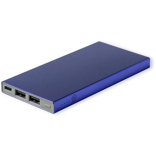 blå Powerbank Quentin, 4.000 mAh - blue