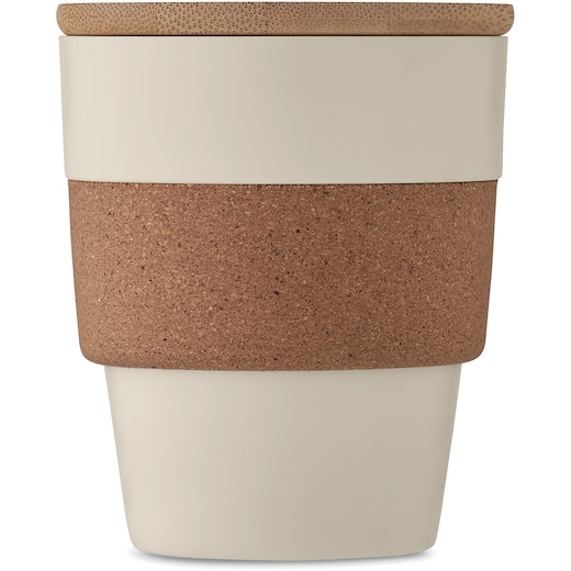 brun Take away krus Felicity, 30 cl - beige
