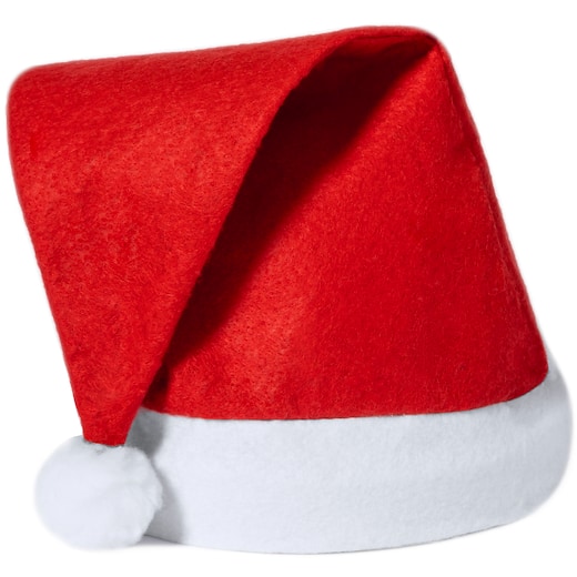 rosso Cappello Babbo Natale Rudolph - rosso