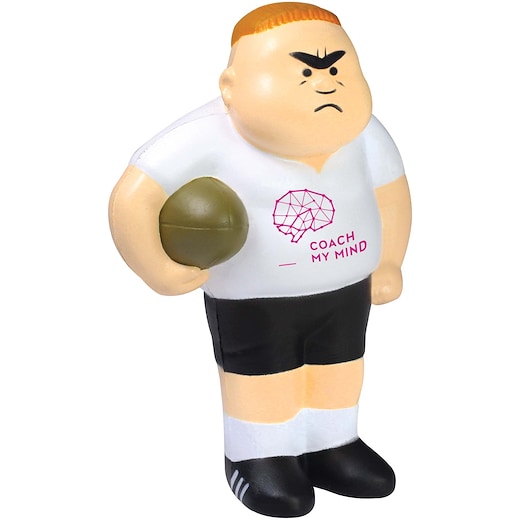  Balle anti-stress Rugby Player - 