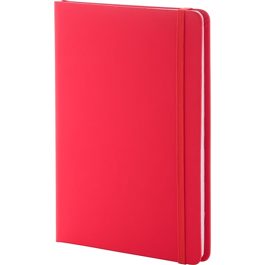 rød Notesbog Berkshire A5 - red