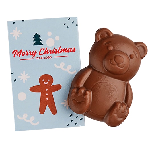  Sjokolade Christmas Teddy, 9 g - 