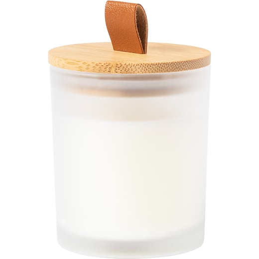 hvid Duftlys Aquino - vanilla